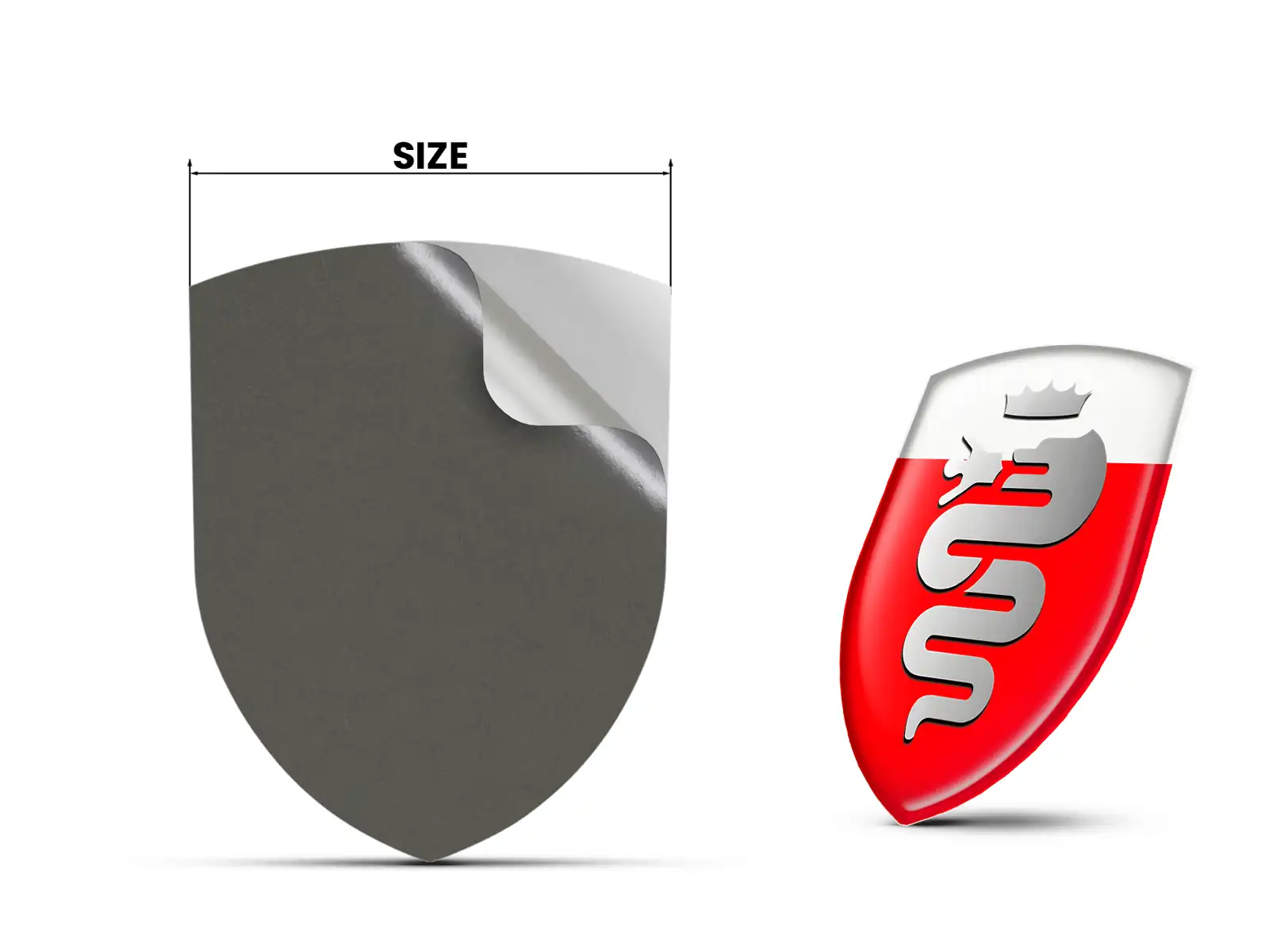 Alfa Romeo Pegatinas Logo Personalizadas Resistentes Universal 